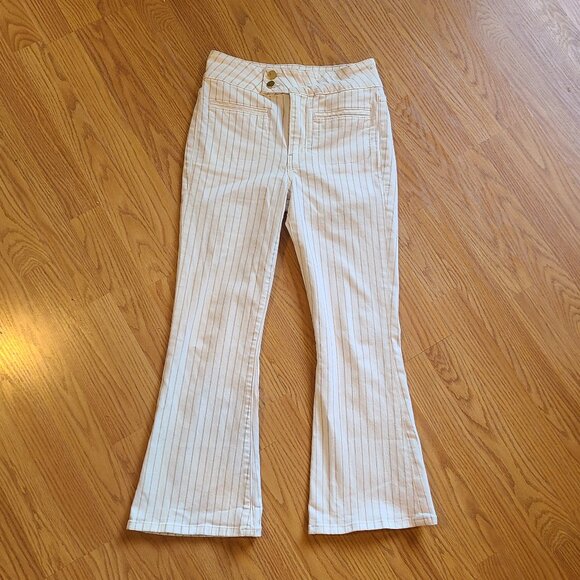 Frame Denim White Flare Jeans - Picture 2 of 8